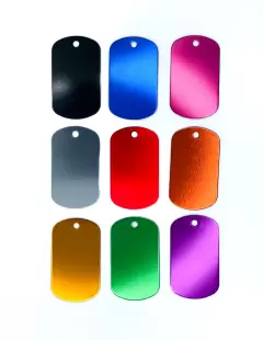 Dog Tag – Text Only